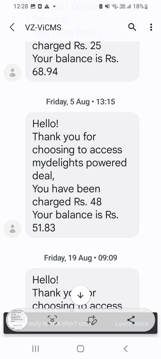 anas_khan8's tweet photo. @ViCustomerCare Are you running a scam? Because I did not choose any of these services and you have been deducting money from my prepaid balance. Please address this problem. Your customer reps. do not respond on call. https://t.co/bkeUrVGAAC