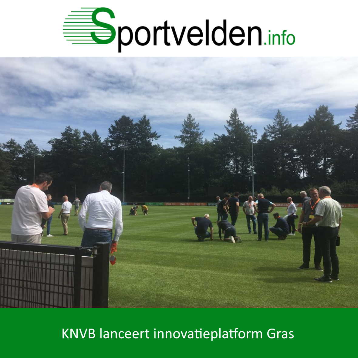 SportveldenInfo's tweet photo. Voetbalbond KNVB lanceert #innovatieplatform #gras. Het platform moet clubs en sportveldbeheerders helpen bij het bereiken van de beste #grasmat.
https://t.co/LtCfY06EMx
#gras #voetbal #innovatie #theguycalledGuy https://t.co/xuZX2NaTUx