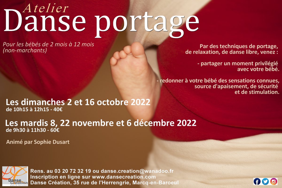 DanseCreation's tweet photo. ça se passe @villedemarcq 
Dim. 2 et 16 octobre. https://t.co/J8sXIWOMIk 
03 20 72 32 19 #portage #eveil #danse #dansecreation https://t.co/IB5KuGEvak