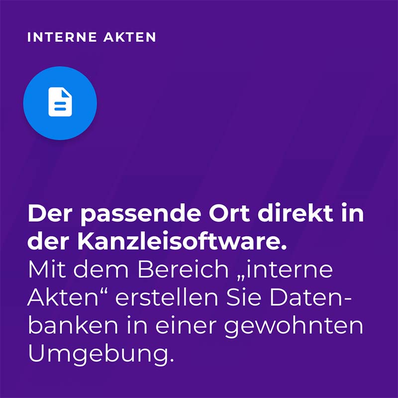 actaport's tweet photo. Kanzleiinternes Wissen 🤝 Nachhaltiger Erfolg.

Mit dem Bereich "Interna" hinterlegen Sie das Wissen dort, wo Ihre Kolleginnen und Kollegen arbeiten. Das erleichtert den Zugriff.

#actaport #kanzleisoftware #kanzleimanagement