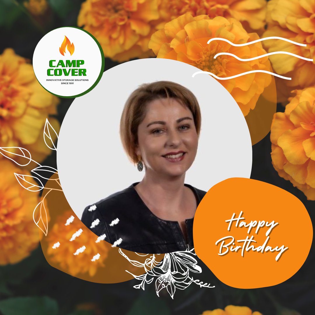 Happy Birthday to our CEO; Hannelie Strauss 🎂 

May your day be filled with joy and laughter.
Have a blessed and happy birthday!

Show some birthday love to our CEO 🍁

#campcover
#madeinsouthafrica 
#qualityinthedetails
#storagesolutions
#supportlocal