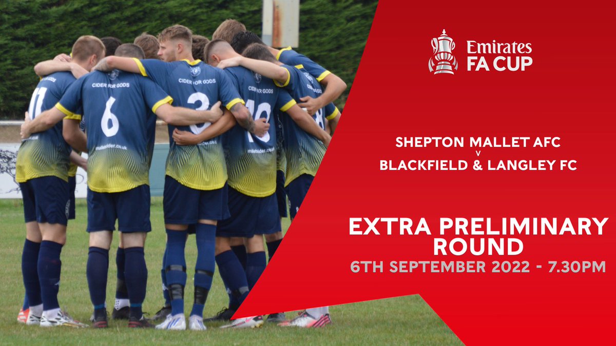 Mallet_AFC's tweet photo. The day is here as we welcome @bandlfc in the @EmiratesFACup replay. A massive call out for the full force of fans to try and make this an historic day. @itvwestcountry with live broadcast around 6. #towncalledmallet  @swsportsnews @tswlfans https://t.co/k5Tzidkaid