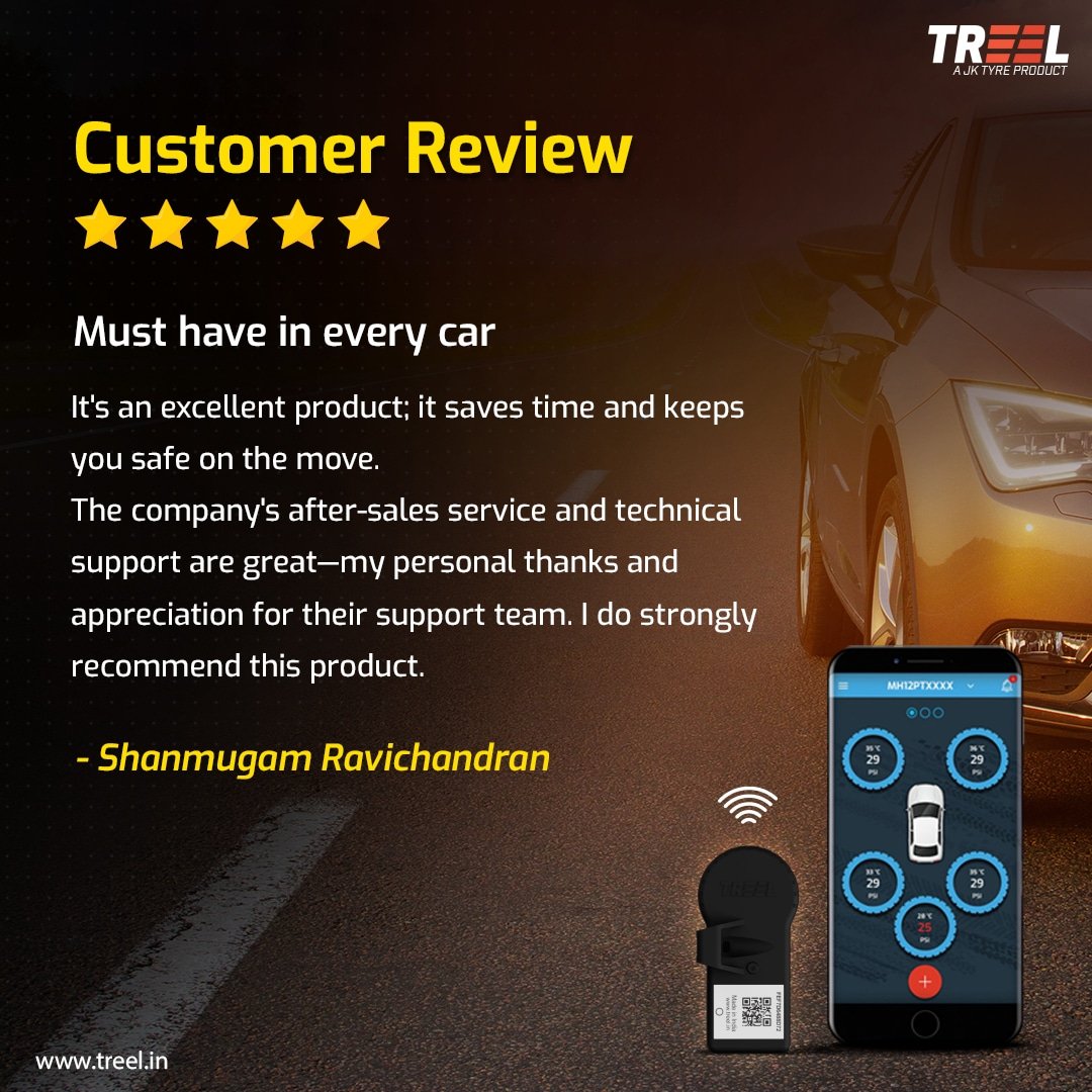 jktreel's tweet photo. Happy customer, happy us. ๐ค
#customerreview #happycustomer #5starreview #tpms #hud #handsfreedisplay #tyretechnology #TakeSmartControl #TREEL https://t.co/xyWCw5jOg3