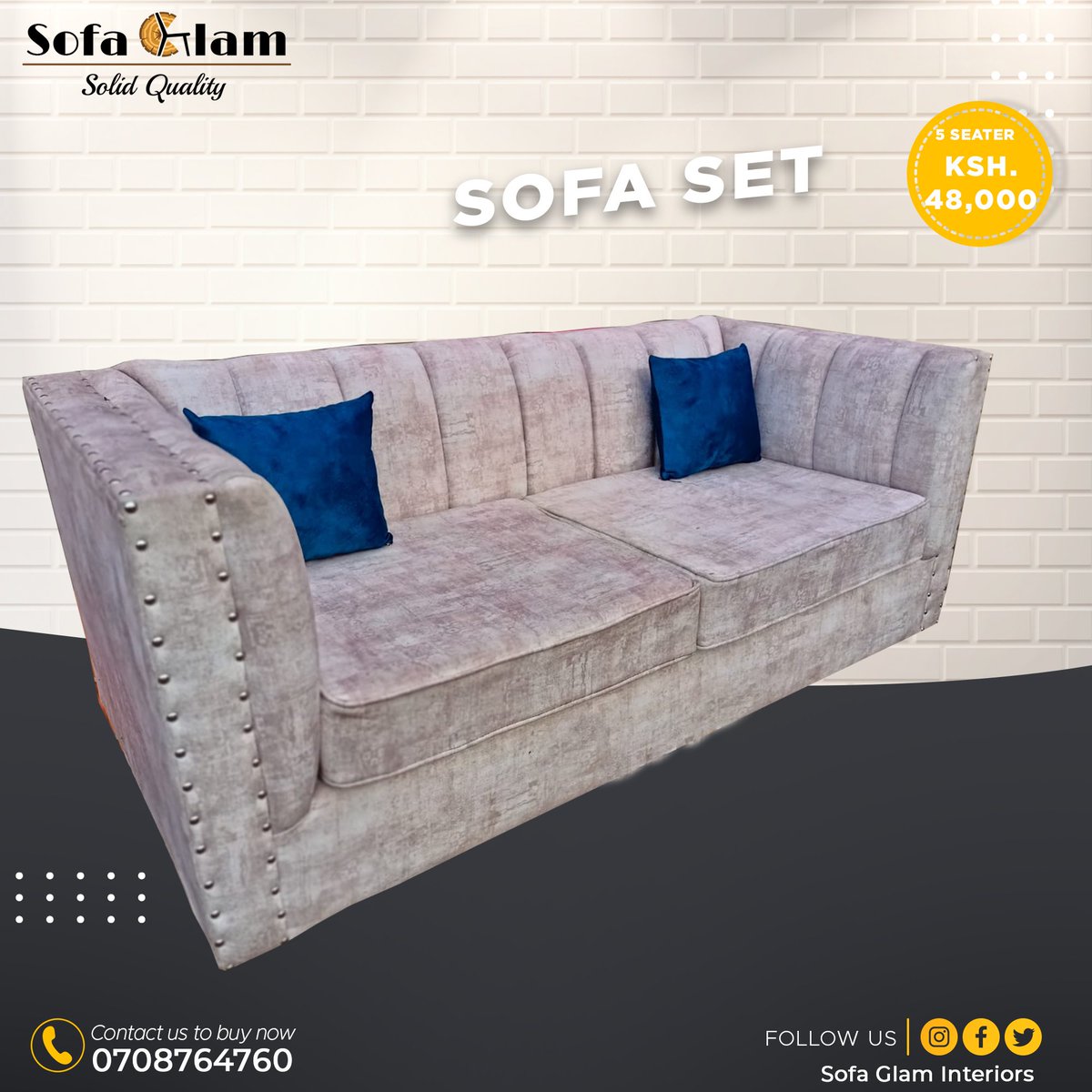 SofaGlam's tweet photo. It's always exciting to relax on such a sofa after a busy day. 

Tuju | Barack Obama | DJ Evolve | Uhuru | Babu Owino | Kileleshwa | Shenzi | Karua | Kalonzo | Wewe https://t.co/82lvfZ0CZB