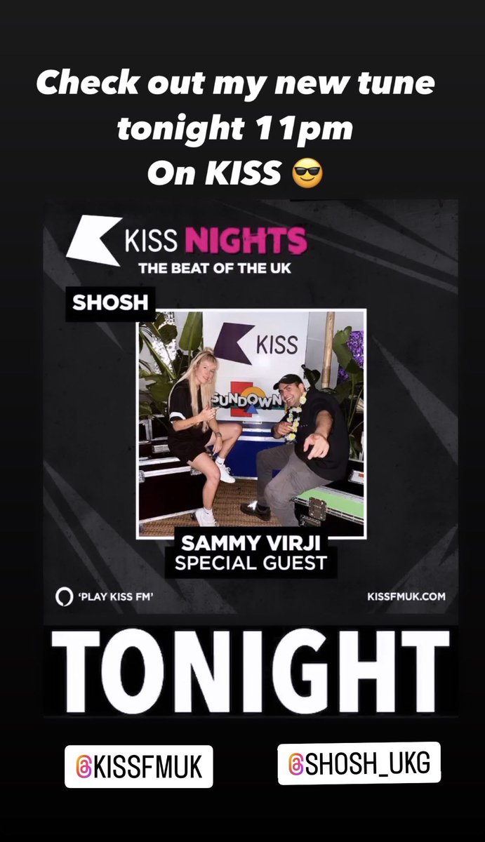 Thank you for playing my New Song @KissFMUK #newsong #kissfm #newmusic #jkeys #spotify