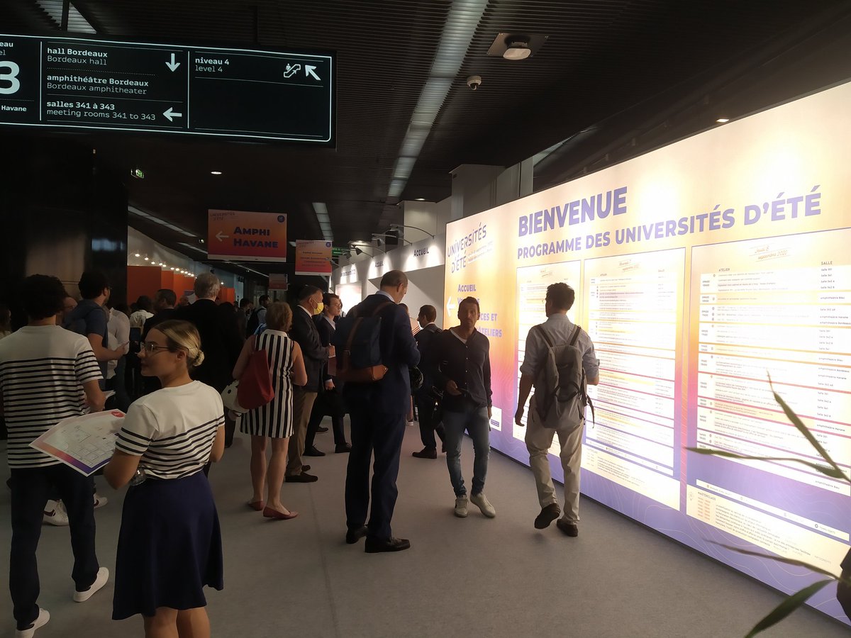 OECParis's tweet photo. Here we go ! Les Universités d'été 2022 ouvrent leurs portes au Palais des Congrès de Paris 🔥
3 jours de conférences, de temps forts, de masterclass et 80 ateliers pour découvrir des outils pratiques et innovants autour de la #professioncomptable !
👉 https://t.co/O89TF5awMk https://t.co/i1Y4ap7PHq