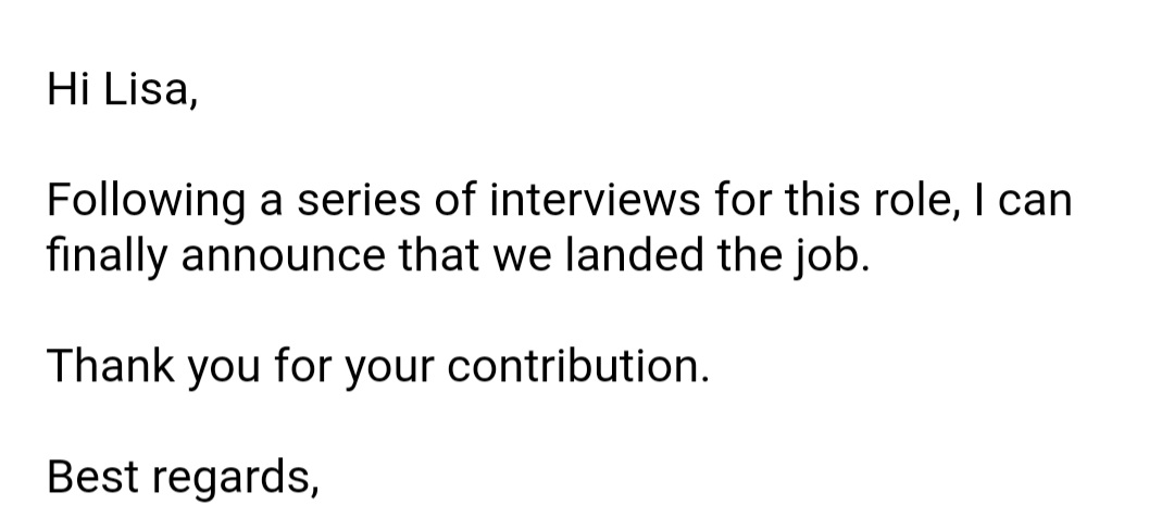 mieyolisa's tweet photo. I've coached a number of Engineers and they keep landing jobs.
We landed the job π€ΈββοΈπ₯°π
#CoachingWithLisa #JobFinderCoach https://t.co/xItvGq5EyP
