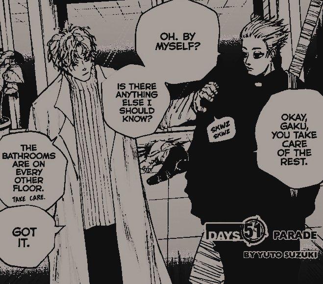 haIIowedjustice's tweet photo. “     why    not    get    rid   of   them    if   they're    getting   to    your   nerves?    in    this    world,    someone    always    has    to    die.   ” https://t.co/fThmslA1We