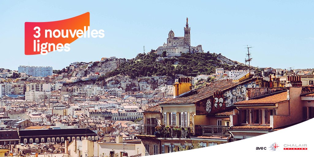 <a href="/ChalairA/">Chalair Aviation</a> aura 2 avions basés à #Toulouse et proposera 3 nouvelles lignes interrégionales permettant à la clientèle affaires de rejoindre facilement ces destinations avec 1 à 2 fréquences / jour, du lundi au vendredi :

✈️#Marseille : 2x/ jr
✈️#Nantes : 1x/ jr
✈️#Rennes : 1x/ jr
