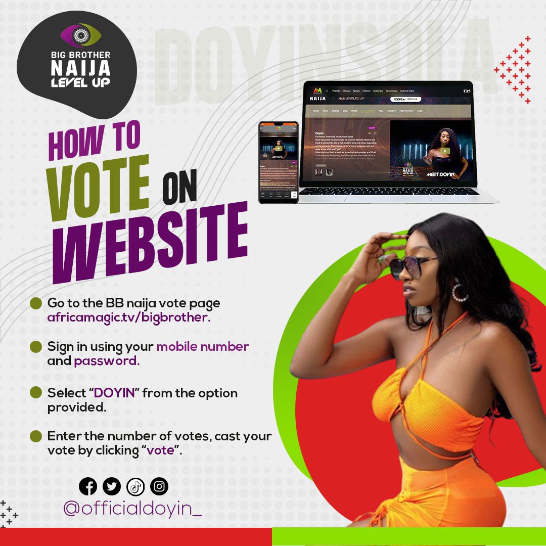 WumiTuase's tweet photo. Good morning oh. Please remember to Vote Doyin today. My girl can win this and I need your help to make it happen. Please rt as well 🙏🏾😩 #BBNaija https://t.co/aZaS3ELVFB