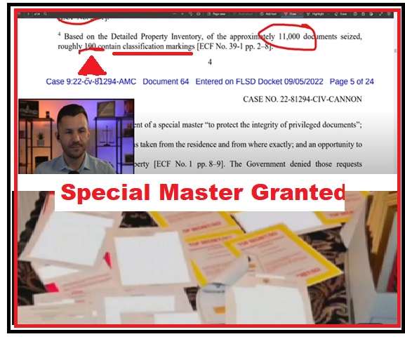NC19844's tweet photo. #SpecialMaster GRANTED, slide to 21:27 "100 OUT OF 11,000 were marked CLASSIFIED, Gouveia surmises #FBI pulledTheOnesTheyWantedTo STREW OnTheFloor! 
My Opinion-Corruption reigns at the @FBI https://t.co/XdOMLubUkD
acolytes: #Media #Hollywood #celebrities #BigTech #BigPharma https://t.co/qz9fapmiNH