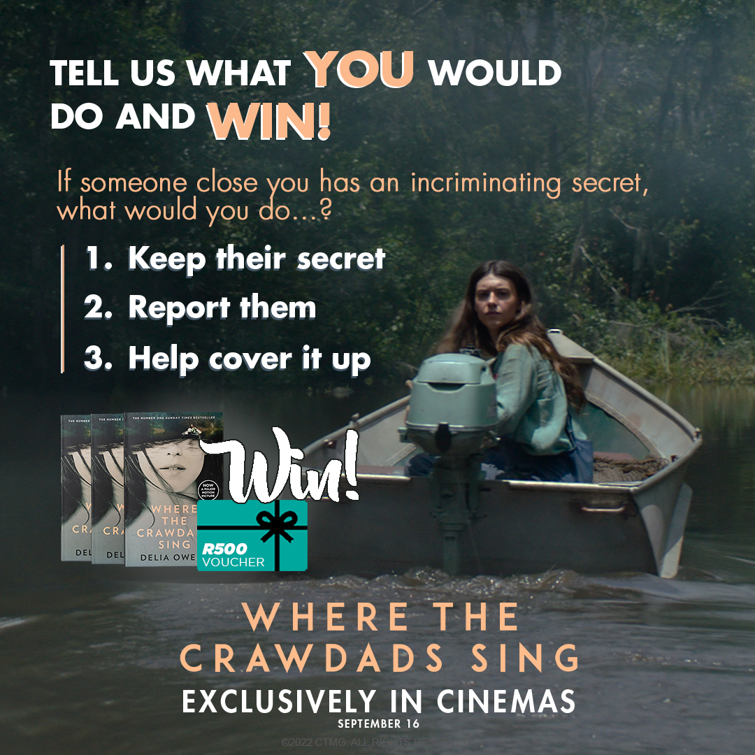 There’s more to the marsh than meets the eye. It’s a place where secrets are kept and romantic relationships develop – but secrets have a way of revealing themselves… 
If someone close to you has an incriminating secret, what would you do? Tell us, and you could WIN!