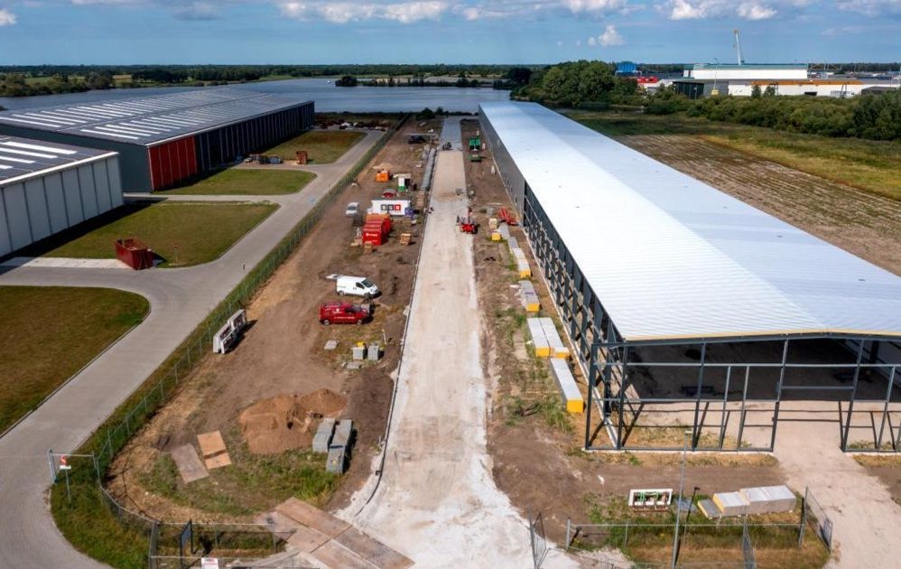 Deze mooie drone foto's kunnen we je niet onthouden. Nog even en we gaan starten bij Fibremax in Drachten.  #JBTech #BGN
