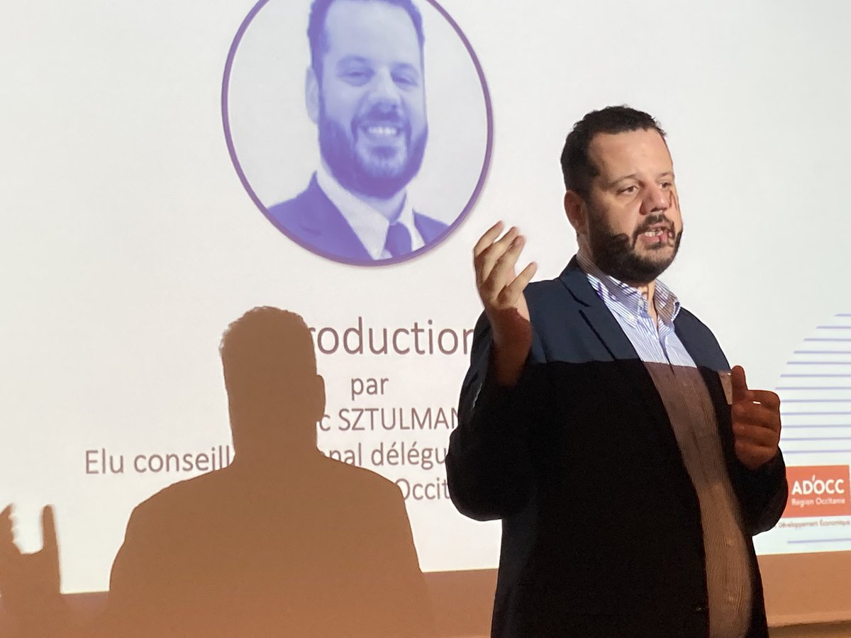 Journée Calcul quantique by <a href="/ADOCC_/">AD'OCC</a>  ça démarre avec <a href="/msztulman/">Sztulman Marc</a> conseiller régional au Numérique <a href="/Occitanie/">Région Occitanie</a> au <a href="/CerfacsOfficial/">CERFACS</a> <a href="/Fberthu/">Franck BERTHU</a> <a href="/Jerome_MAUREL/">Jérôme</a>