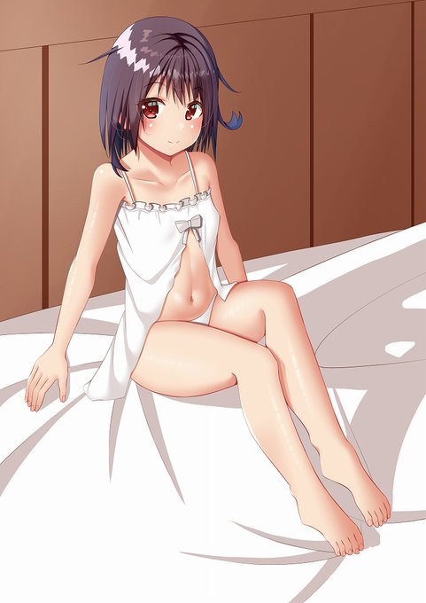 #艦これ
睦月ちゃん描きましたーーーーー 