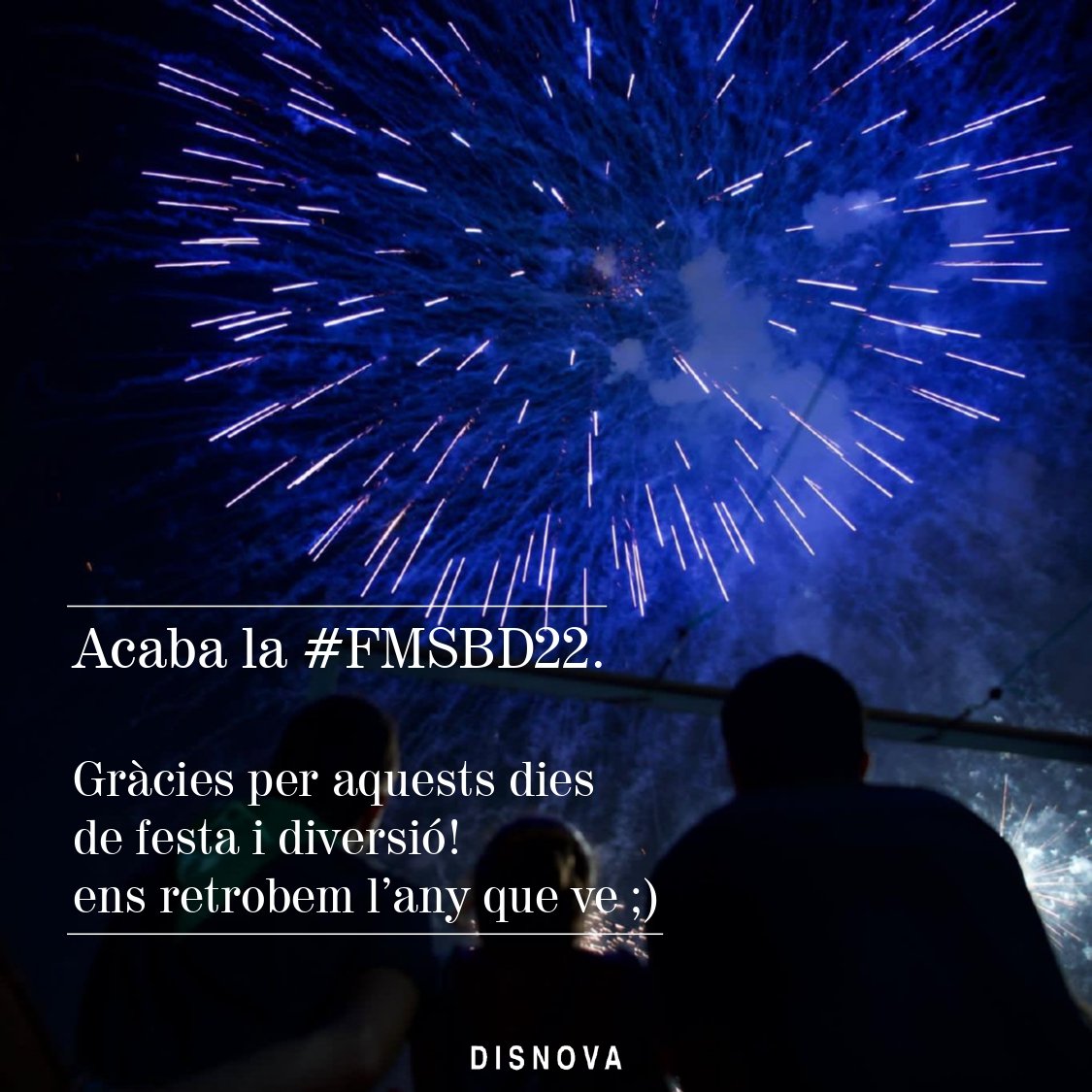 DisnovaSabadell's tweet photo. Donem per finalitzada una nova edició de la 𝗙𝗲𝘀𝘁𝗮 𝗠𝗮𝗷𝗼𝗿 𝗱𝗲 𝗦𝗮𝗯𝗮𝗱𝗲𝗹𝗹! 🎊

Moltes gràcies per aquests dies de festa i diversió! Ens retrobem l'any que ve a la FM 2023 😉

#FMSBD22
📸: @RadioSabadell @rogerbr21 https://t.co/0bQ3MKGdp1