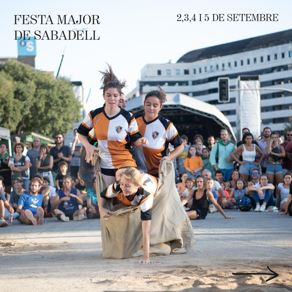 DisnovaSabadell's tweet photo. Donem per finalitzada una nova edició de la 𝗙𝗲𝘀𝘁𝗮 𝗠𝗮𝗷𝗼𝗿 𝗱𝗲 𝗦𝗮𝗯𝗮𝗱𝗲𝗹𝗹! 🎊

Moltes gràcies per aquests dies de festa i diversió! Ens retrobem l'any que ve a la FM 2023 😉

#FMSBD22
📸: @RadioSabadell @rogerbr21 https://t.co/0bQ3MKGdp1