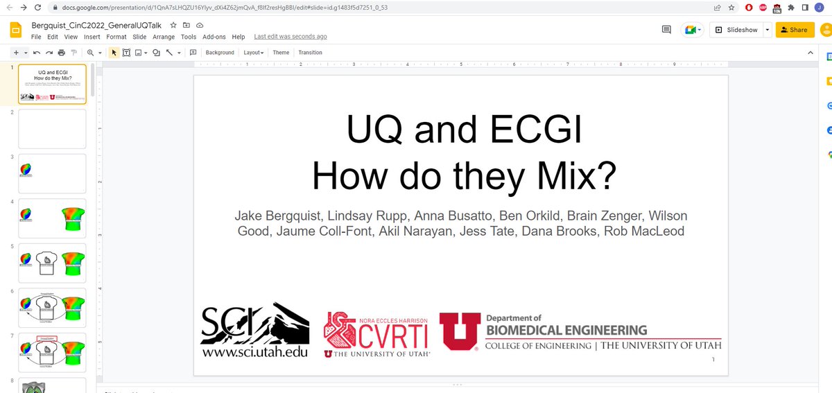 Putting the last touches on my talk for the <a href="/CinC2022/">CinC2022</a> UQ special session talk. Never too late to make those final improvements! #epeeps #ecgi #cardiotwitter #conferences