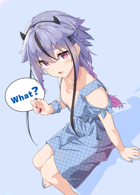 無防備なミコトちゃん描き直した。 