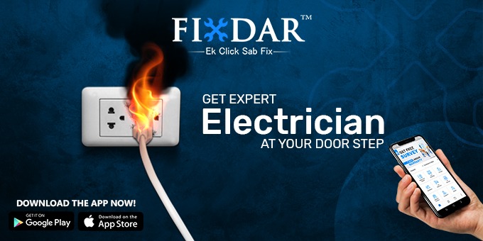 FixDar's tweet photo. Get services from skilled & qualified Electricians with a FREE survey & WARRANTY.
Download FixDar App now and avail over 20 Home Maintenance Settings.
#electrician #electricwork #electriciankarachi #FixDar #homemaintenanceservices #karachi https://t.co/C0Ou9BvHe8