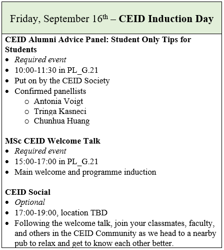 MorayHouseCEID's tweet photo. 🎉One week before our first #MScCEID cohort arrives! Can't wait to meet them at our Friday CEID Induction day. 
🙏Thanks @CeidSociety for hosting our alumni panel &amp; social, Antonia Voigt, Tringa Kanseci @huangch921 for being panellists. 

Excited to welcome all to @MorayHouse! https://t.co/fogz3XWIa9