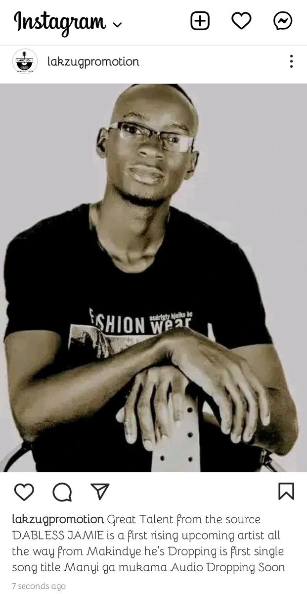 LBetsure's tweet photo. Great Talent from the source DABLESS JAMIE is a first rising upcoming artist all the way from Makindye he's Dropping is first single song title #Manyi_ga_mukama Audio Dropping Soon https://t.co/ZJOeu4Vv95