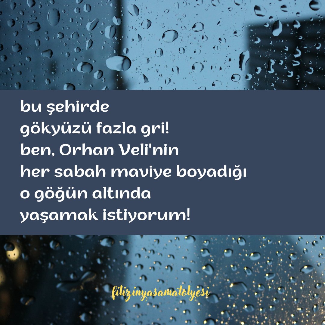 CimenFiliz's tweet photo. İşim gücüm budur benim,
Gökyüzünü boyarım her sabah.
Hepiniz uykudayken.
Uyanır bakarsınız ki mavi.
...
Orhan Veli Kanık, Dalgacı Mahmut https://t.co/r3JsbdKwGb