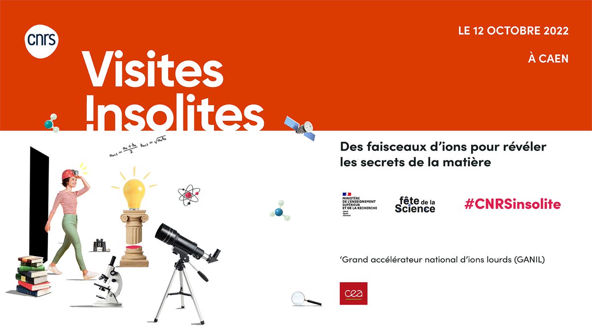 CNRS_PN's tweet photo. #FDS2022 Accélérateurs, salles d’expériences, poste de commande : vous aurez accès au cœur des équipements de pointe du #GANIL et de #SPIRAL2
Venez à la découverte du monde de l’infiniment petit !
Candidatez à la visite #CNRSinsolite jusqu'au 16/09
➡️https://t.co/JChh8xA3dY https://t.co/Owfe35sr6a