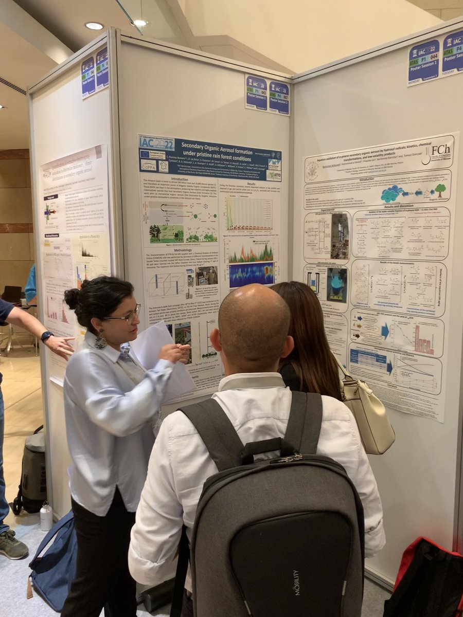 Joel F. de Brito (@joelbrito01) on Twitter photo PhD candidate Carolina Ramirez rocking her poster <a href="/IAC_2022/">IAC 2022</a> last evening talking about #SONATA campaign. Today will be <a href="/Alejand19479113/">Alejandra VELAZQUEZ GARCIA</a>’s turn (ATAS P5-054) to show her work at the <a href="/ActrisFr/">ACTRIS-FR</a> ATOLL site!
<a href="/VRiffault/">Véronique RIFFAULT 🚴♀️😷💉🌻</a> <a href="/StephaneSAUVAG2/">Stephane SAUVAGE</a> PhD candidate Carolina Ramirez rocking her poster <a href="/IAC_2022/">IAC 2022</a> last evening talking about #SONATA campaign. Today will be <a href="/Alejand19479113/">Alejandra VELAZQUEZ GARCIA</a>’s turn (ATAS P5-054) to show her work at the <a href="/ActrisFr/">ACTRIS-FR</a> ATOLL site!
<a href="/VRiffault/">Véronique RIFFAULT 🚴♀️😷💉🌻</a> <a href="/StephaneSAUVAG2/">Stephane SAUVAGE</a>