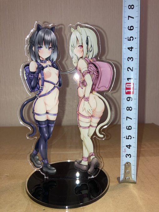 大きめなアクリルフィギュア販売開始しました!
購入は下記リンクから

リノ×ラバースライムと制服着替え アクリルフィギュア
https://t.co/4pQAcDqog9

ここあ×りん 猫耳バージョン アクリルフィギュア
https://t.co/Tw76MG4i5W 