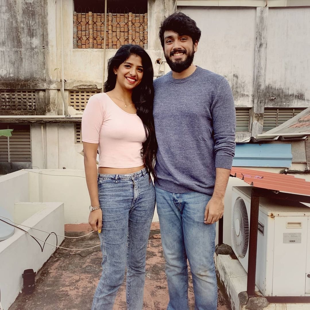 tamilcinestars's tweet photo. #deepshiblessy with @kalidas700 
#kalidasjayaram https://t.co/WilLzRR8II