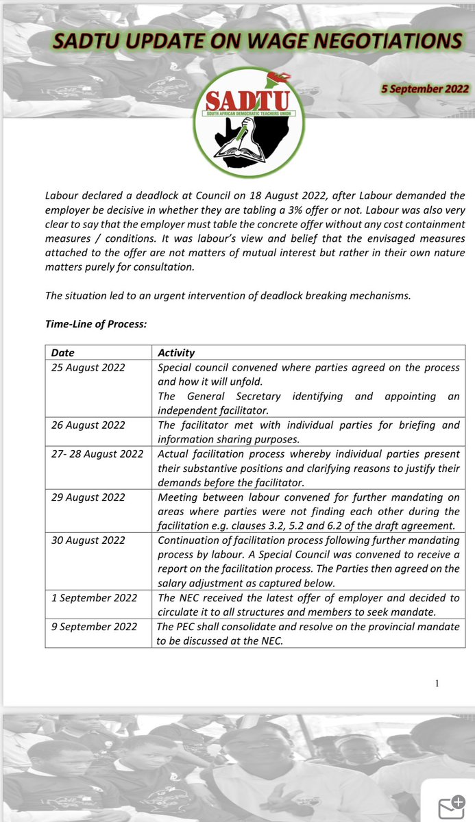 SADTU National. tweet media