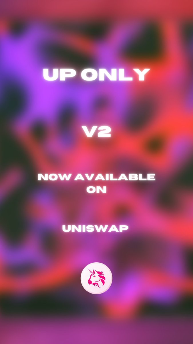 uponlytoken's tweet photo. GM WORLD
UP ONLY is now on the LARGEST defi exchanges in WEB3
More access to liquidity & trade makes this a historic moment for our community
Contract:0xC1977190a6e4110BeB46e00d4D614040625a31f9
#Uponlytoken #Ethereum #DeFi #cryptocurrency
#Decentralization #pray4plebs #web3 https://t.co/nN3O9SWZ60