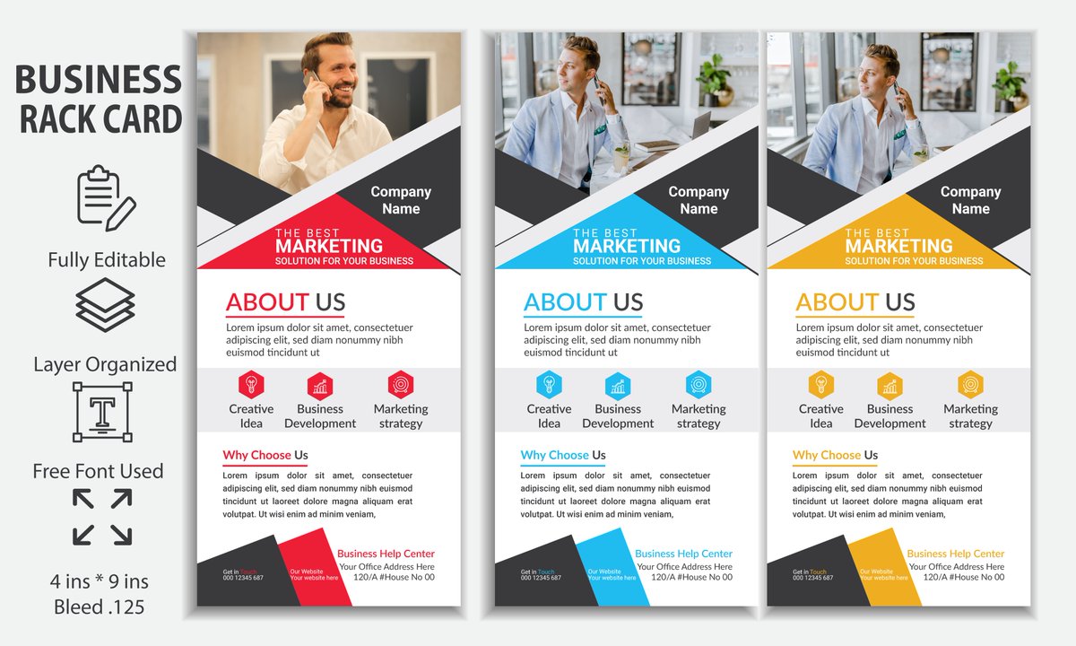mdabdulhalim48's tweet photo. Business rack card Template Design. Learn More >> https://t.co/cV65LY4Ijv

#rack #card #template #work #love #graphicdesign #forklift #art #fitness #building #cards #bussines #anchor #design #bottle #wiredecks #usa #3dmodel #warehouse #handmade #1phorm #rack #card #template #work https://t.co/6CsAumijuD
