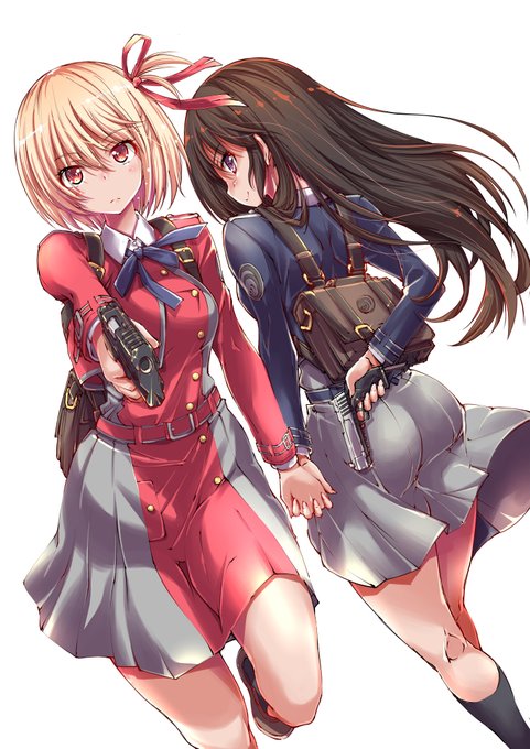 あ?お前か～たきなの尻触ったのは??(背景どうしましょ) 