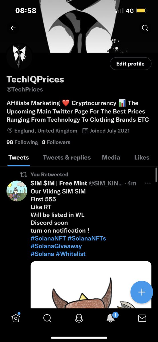 TechPrices tweet picture