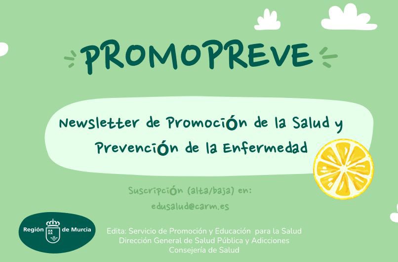 Murciasalud's tweet photo. #Buenosdías☀️
✳️Ya está disponible el ejemplar nº 7⃣ de la Newsletter de Promoción de la Salud y Prevención de la Enfermedad #PROMOPREVE
🤰🏽🍸 Sobre prevención del Trastorno del Espectro Alcohólico Fetal #TEAF y otras novedades
➕info en⤵️
https://t.co/PWzRnJfBCJ
#MurciaSalud https://t.co/bAb9mOVPm1