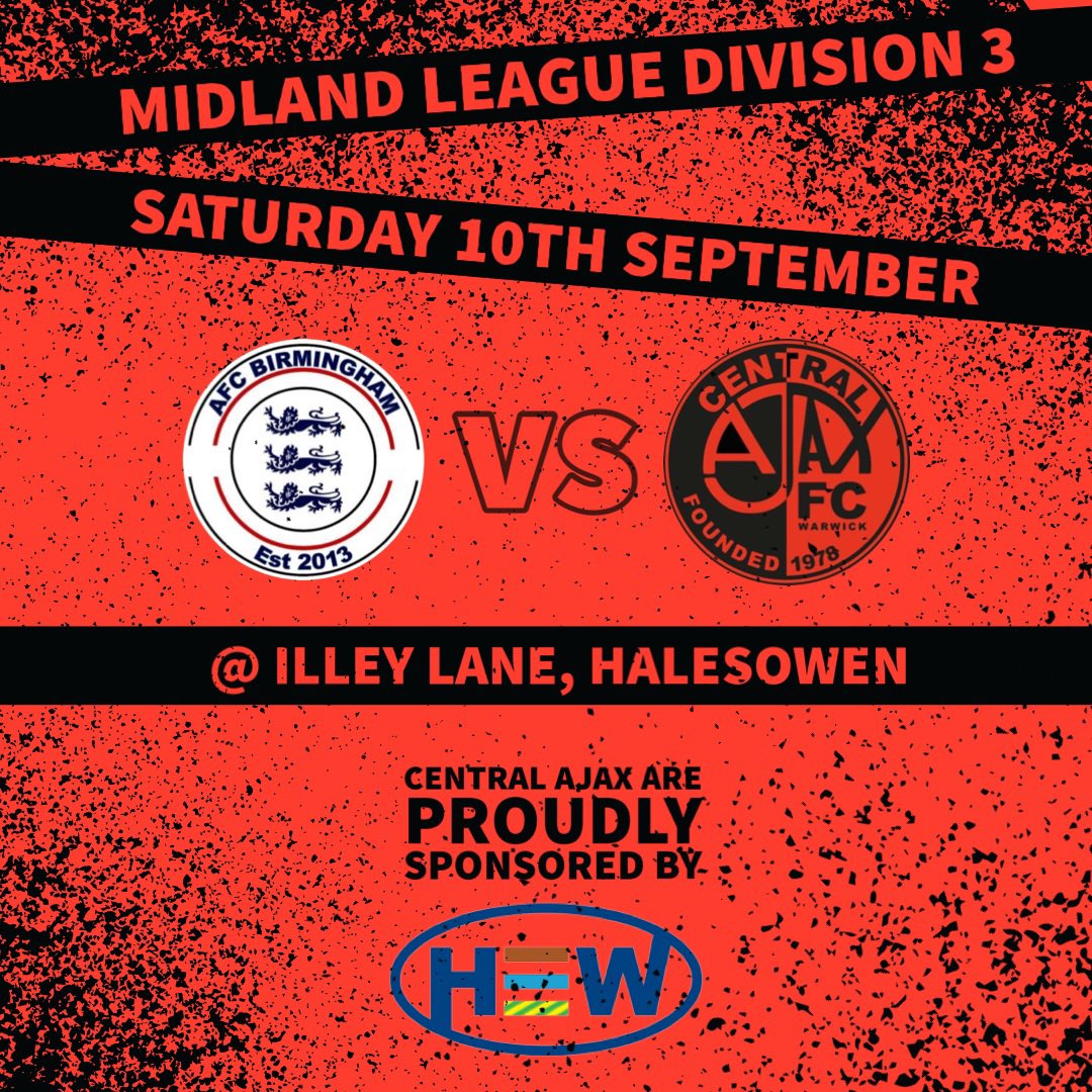 Next up…. 

We travel to Halesowen to take on <a href="/AFCofficialsite/">AFC Birmingham</a> at their Illey Lane ground

3pm KO in the MFL3