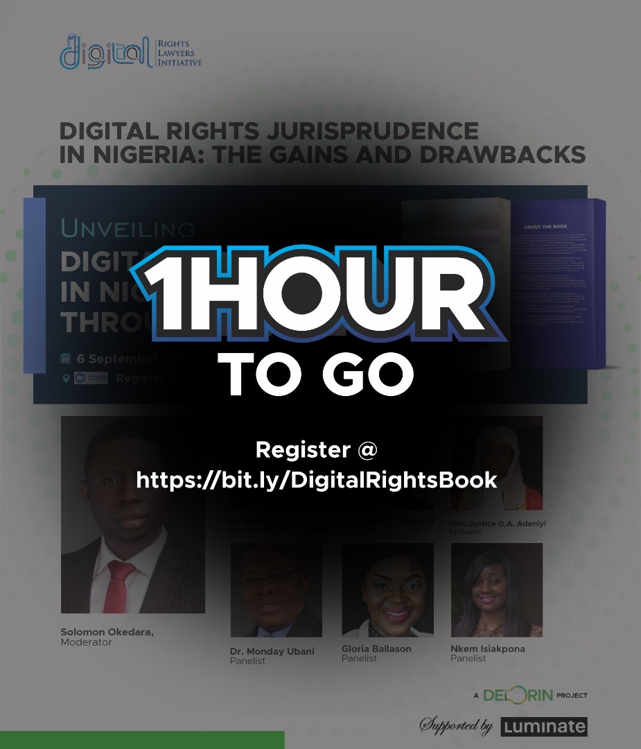 In about 1 hour, we will be starting, kindly join via the link sent to your email. We look forward to your participation.