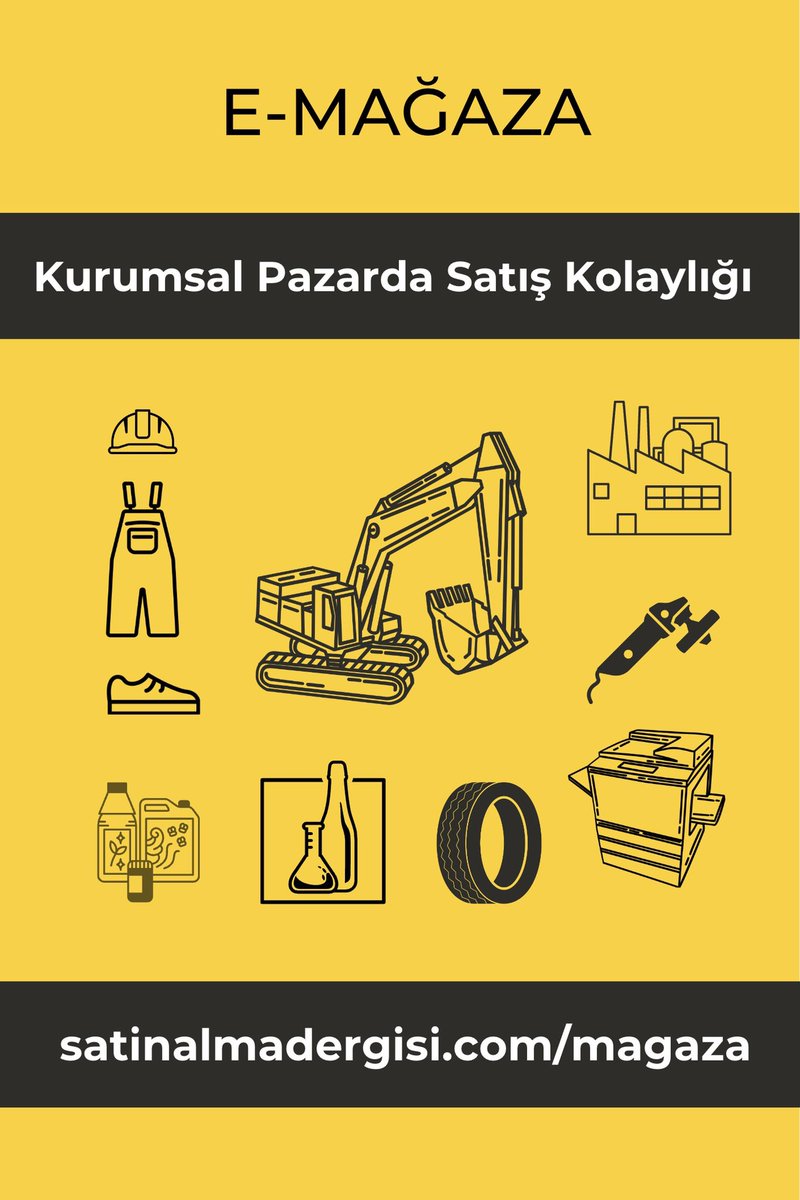 satinalmacep's tweet photo. 20 yıllık kurumsal pazar uzmanlığımızdan yararlanın. E- MAĞAZA AÇILDI. Satınalma Dergisi Mağazada
- ürün
- hizmet
- 2. el makine
- araç
- stok fazlası ürün
- hurda satışı yapabilirsiniz.
https://t.co/Ms4n8hzhYk 
#B2B #Satış #Pazarlama #Tedarik #ticaret #pazar #KurumsalPazar https://t.co/SXwZ0lpQ52