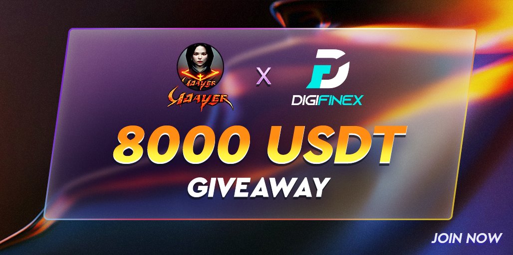 📣Massive #Giveaway❤️‍🔥

😱 Reward Pool-
🎁 Tokens Worth 8,000USDT

To Enter:
✅Follow @Digifinex &amp; @GGslayerOffcial &amp; <a href="/GGslayerstudios/">GGslayer Research</a> 
✅RT &amp; Tag 3 Friends
✅Finish Tasks - bit.ly/3wZS742

#Airdrop #Airdrops #Giveaway #Giveaways  #FreeCrypto