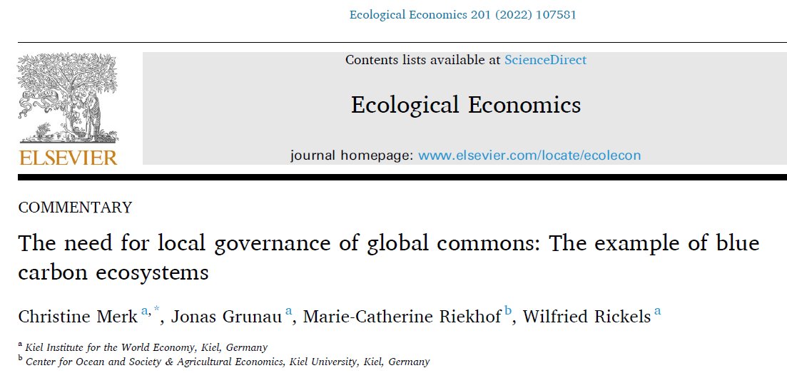 Christine Merk (@merk_christine) on Twitter photo Ever wondered what the local/regional/int'l services, disservices & pressures for #bluecarbon ecosystems are?!
Then <a href="/wilmwilmsen/">Wilfried Rickels</a>, <a href="/jgrunau3/">Jonas Grunau</a>, Marie Riekhof <a href="/kieluni/">Universität Kiel CAU 🎓</a> & I have something for you!
For now, free copy at
authors.elsevier.com/a/1fc6a3Hb%7E0…
<a href="/OceanNETs_EU/">OceanNETs</a> <a href="/SeaStoreBaltic/">SeaStore - Diversity Enhancement Through Seagrass</a> <a href="/CDRmare/">CDRmare</a> Ever wondered what the local/regional/int'l services, disservices & pressures for #bluecarbon ecosystems are?!
Then <a href="/wilmwilmsen/">Wilfried Rickels</a>, <a href="/jgrunau3/">Jonas Grunau</a>, Marie Riekhof <a href="/kieluni/">Universität Kiel CAU 🎓</a> & I have something for you!
For now, free copy at
authors.elsevier.com/a/1fc6a3Hb%7E0…
<a href="/OceanNETs_EU/">OceanNETs</a> <a href="/SeaStoreBaltic/">SeaStore - Diversity Enhancement Through Seagrass</a> <a href="/CDRmare/">CDRmare</a>