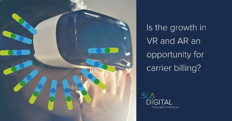 SLADigital's tweet photo. With an anticipated CAGR of 40.7%, VR and AR are going from strength to strength across multiple industries. Find out more in our latest blog #vr #ar #carrierbilling