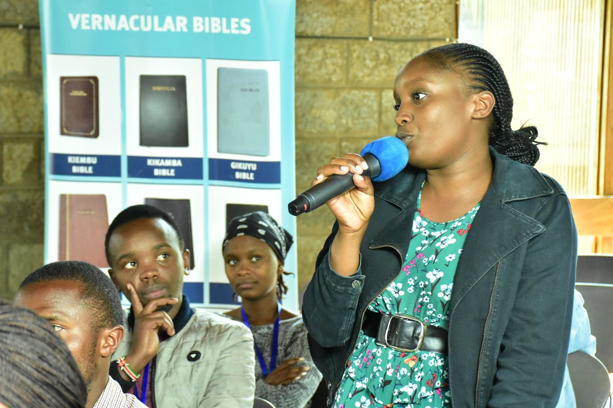 BibleSocietyKen's tweet photo. A public speaker should prepare and practice. The best way to overcome anxiety is to prepare and prepare some more - Maureen Kilewe #ABLI2022 https://t.co/rTCROgspS0