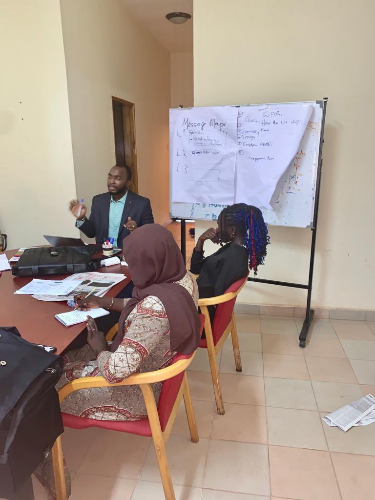 CRPDgm's tweet photo. In advocacy, messaging is very important. Also understanding your audience and constructing your #communication accordingly is an essential part.

Our participants had a session with communications specialist @NfallyF.
#CSAT #advocacy and #research https://t.co/dFD9i2eP8B