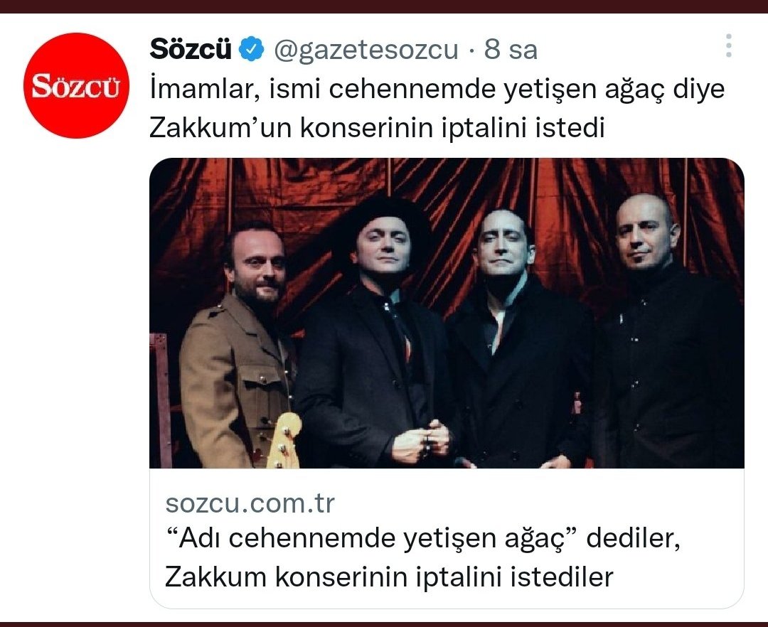 Devir onların devri. Adamlar doğaları gereğince hareket ediyor. Elbet bu devir de geçecek. Amma size söylüyorum Eyyy Liberaller, kendini demokrat zannedenler!!! 100 sene sonra dinci veya ırkçı faşistlere demokrasi adına destek olursanız şimdiden topunuzun a..... #zakkum