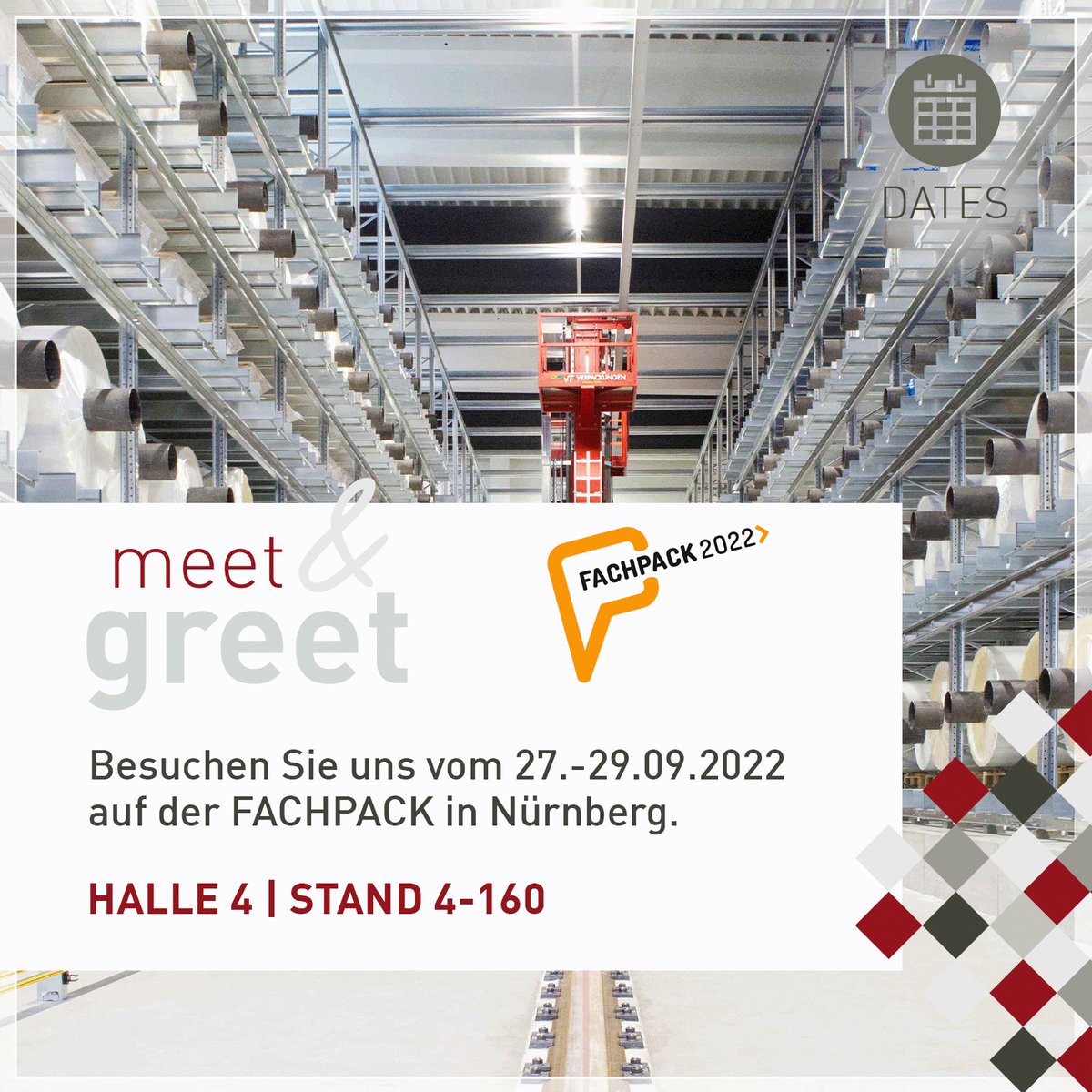 WestfaliaEU's tweet photo. Kompakte Lager- und Fördertechnologien, vielseitig einsetzbar: Passt zu Ihrem Business? Dann sollten wir auf der #FACHPACK vom 27.-29.9., Messe #Nürnberg, ins Gespräch kommen: Stand 4-160. Wir sind gespannt, welche Herausforderungen Sie bewegen. #Verpackung #LogisticsMadeInGER https://t.co/GXPmyqJ95E