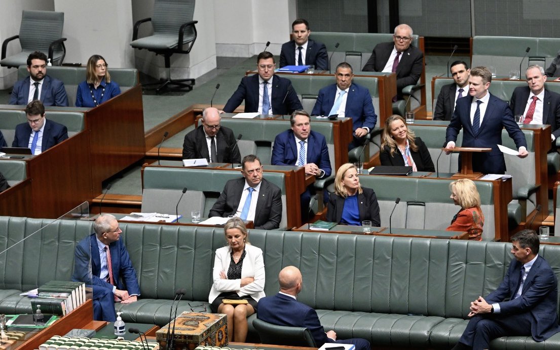 ClintonOfarrell's tweet photo. “I believe in democratising prosperity &amp; democratising power… so that the accident of birth will never be the dominant factor in whether a person makes it or not”. A brilliant first speech of what I’m sure will be one of many by @keithwolahan #auspol #AusPol2022 https://t.co/gjrEdFFweH