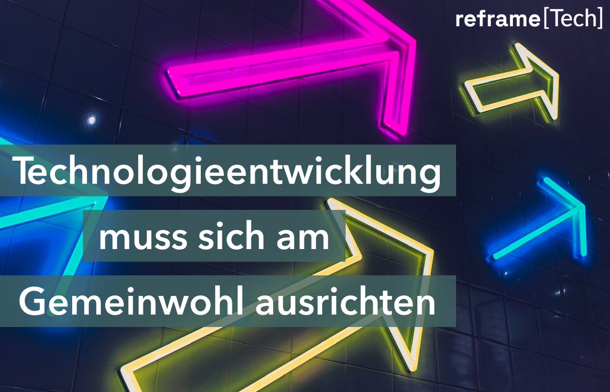 reframe_tech's tweet photo. Wir sagen: Danke, für den #CollectiveImpact! Seit 2017 arbeiten wir mit euch gemeinsam daran, dass nicht nur das technologisch Mögliche, sondern das gesellschaftliche Sinnvolle Leitbild beim Einsatz von #KI &amp; #Algorithmen wird. Auch zukünftig gilt: Gemeinsam wird’s wirksam! https://t.co/Qz4FXdXMlq