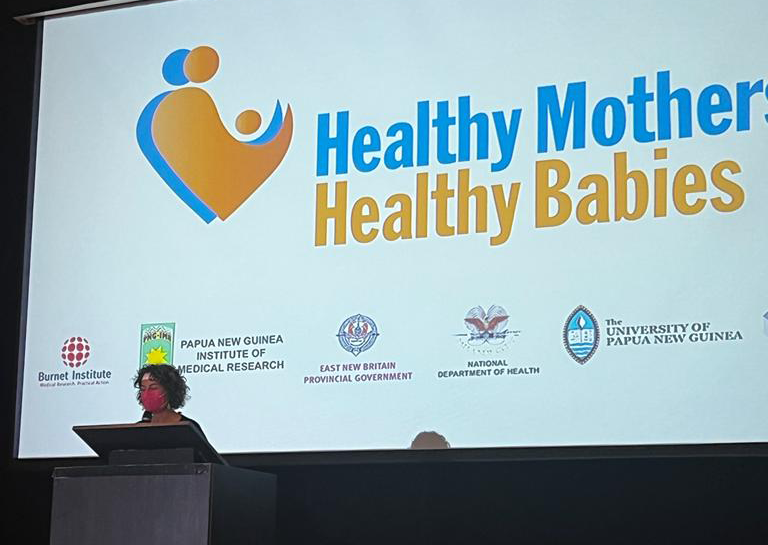 BurnetInstitute's tweet photo. Principal Investigator Dr Michelle Scoullar said in previously published research by @HMHB_Burnet in 🇵🇬they found high rates of Mycoplasma genitalium and other reproductive tract infections in pregnant women which had an adverse impact on birth outcomes. 👉🏽https://t.co/oVaHmAIPCx https://t.co/rsABtKzzVl